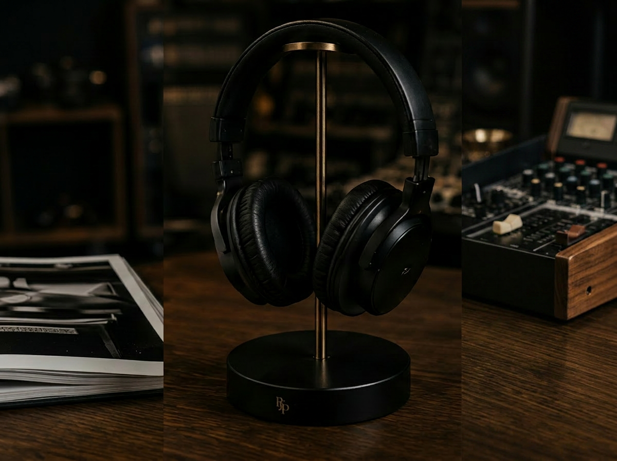 Brass Headphone Stand